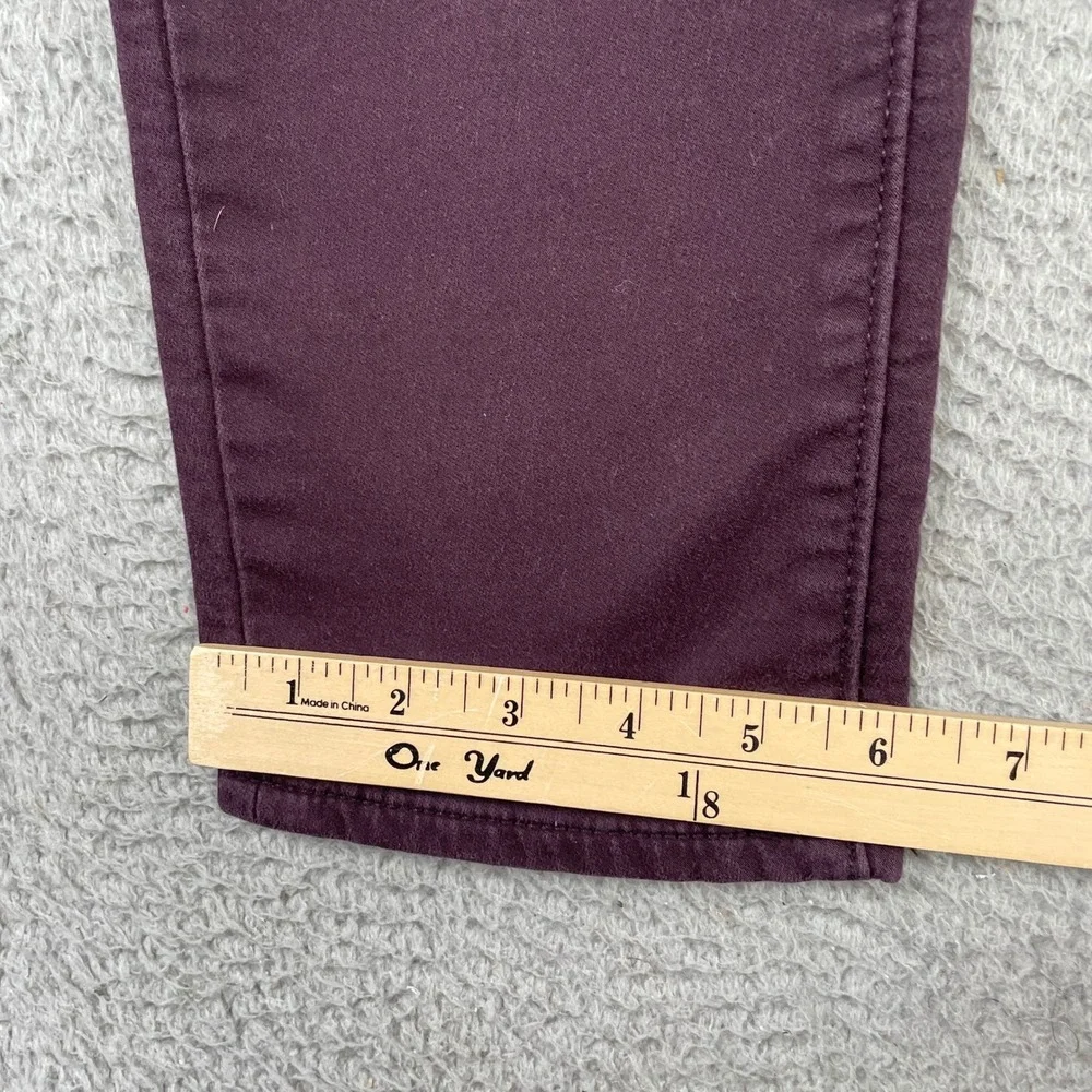 Banana Republic Travel Jean Mens 31x32 Purple Athletic Fit Stretch Cotton Pants